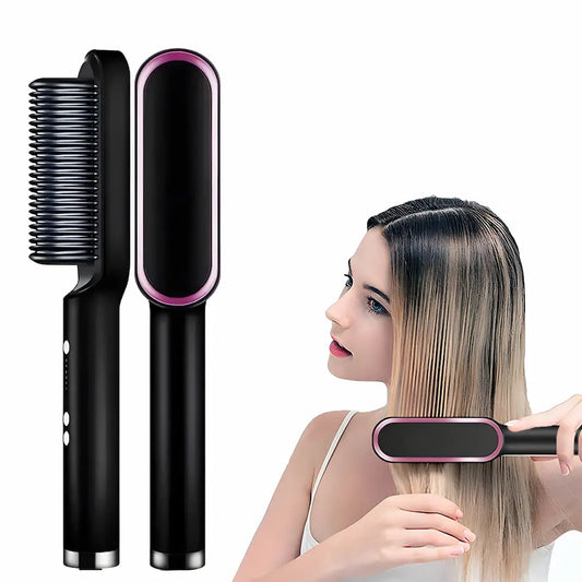 Smooth Hair®- Cepillo Alisador 2 en 1