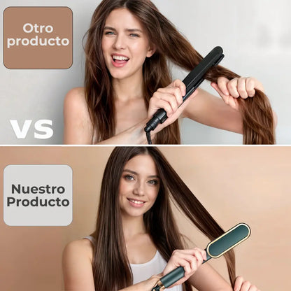Smooth Hair®- Cepillo Alisador 2 en 1